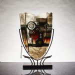 1572 7361 Skulptur i glas